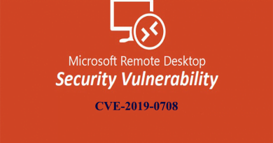 Remote Desktop Services RCE Remote Code Execution (RCE) vulnerability CVE-2019-0708