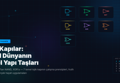 Lojik Kapılar: Dijital Dünyanın Temel Yapı Taşları